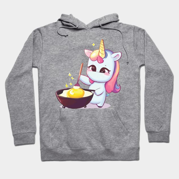 Chef Unicorn Hoodie by Ara-Mora